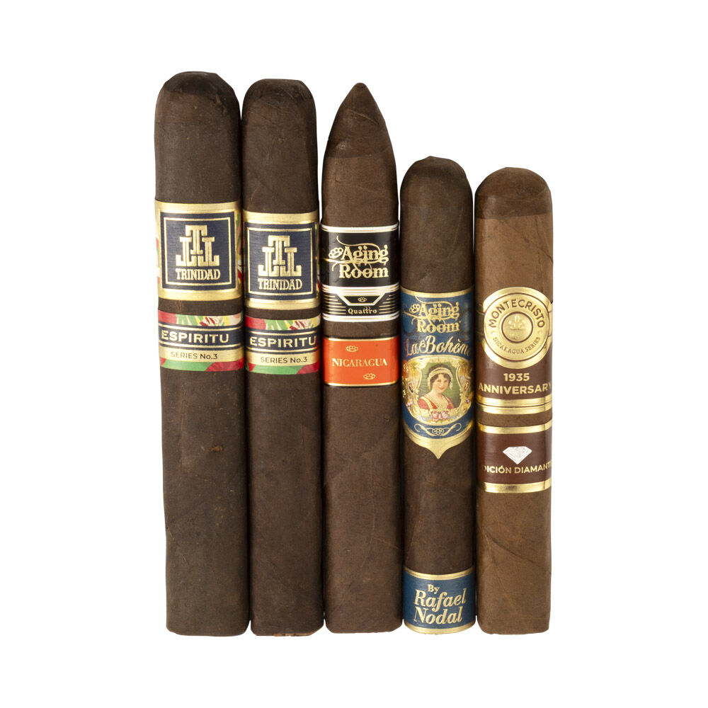 Cigar Samplers | AUSA 5ct Mixed Brand Sampler | Pack of 5