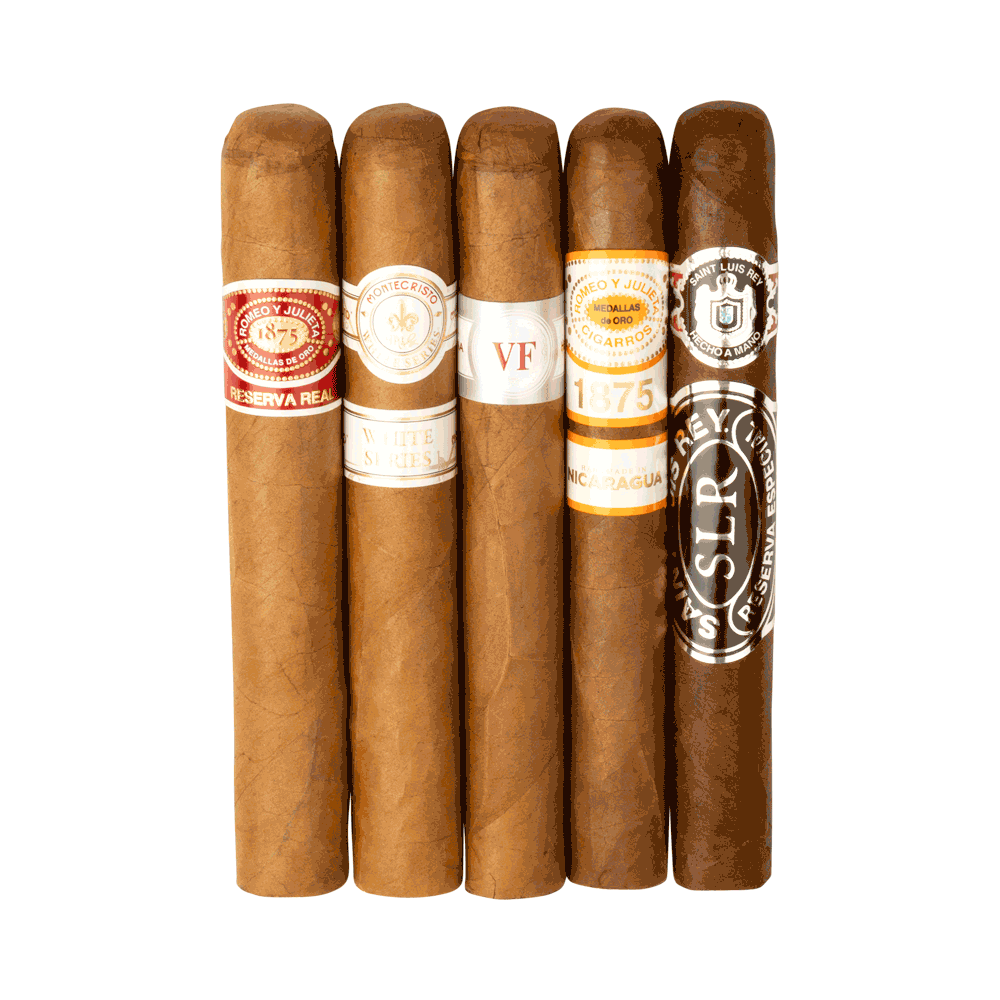 Cigar Samplers | 5ct Mixed Brand Sampler 4 | Pack of 5