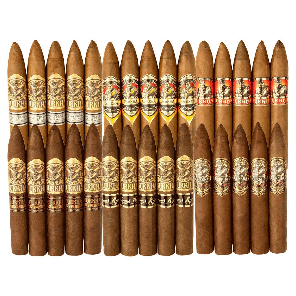 Cigar Samplers | Gurkha Mega Collection #1 | Pack of 30
