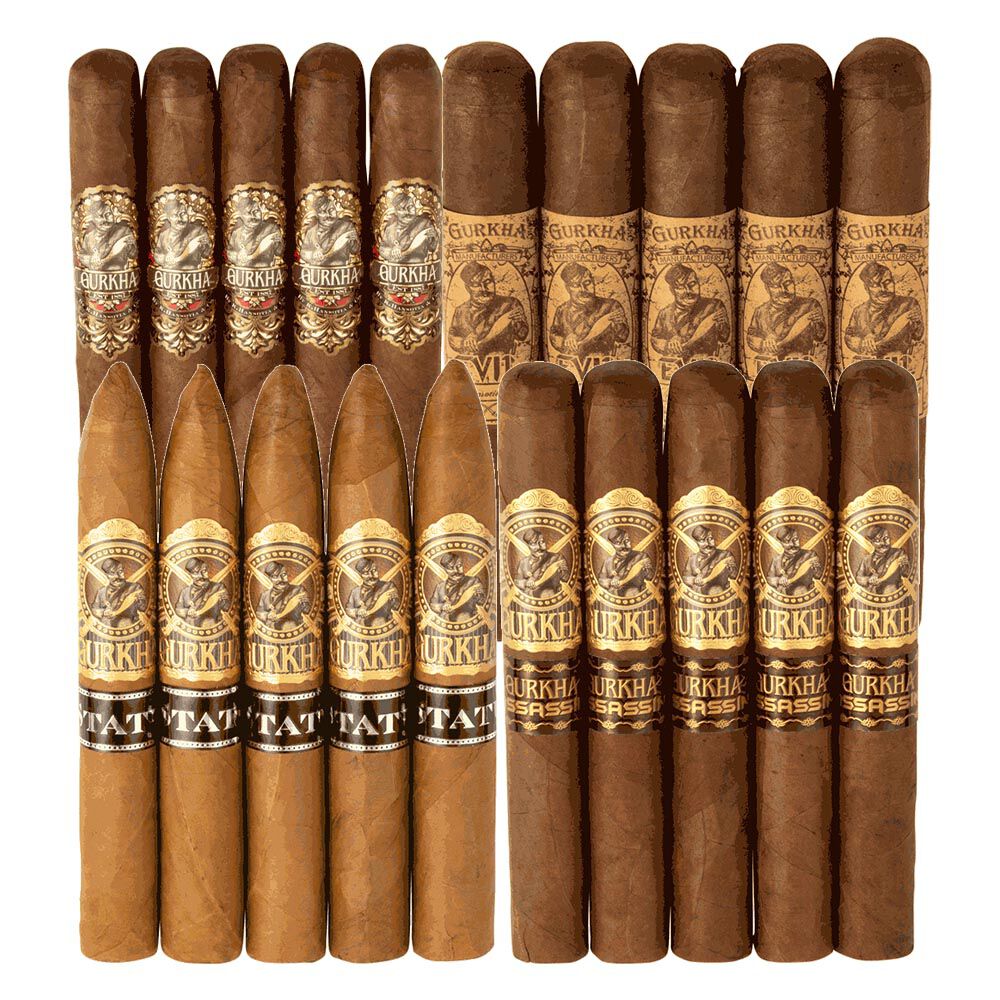 Cigar Samplers | Gurkha Players Choice 20ct | Pack of 20
