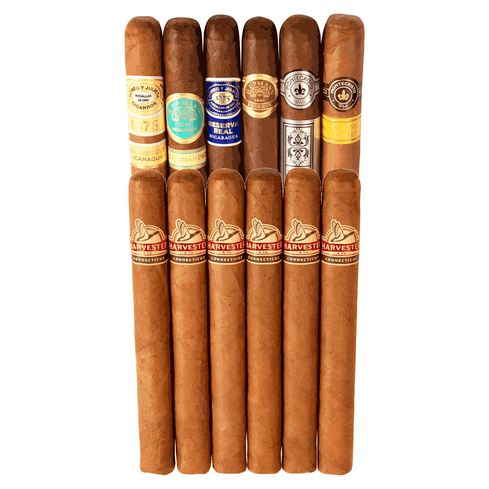 Cigar Samplers | 12ct Famous Churchill Collection | Pack of 12