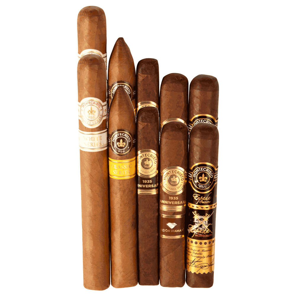 Cigar Samplers | 10ct Montecristo Sampler | Pack of 10