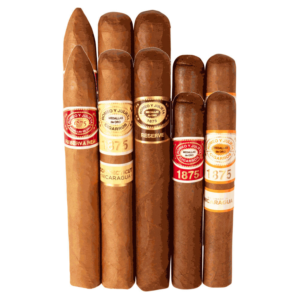 Cigar Samplers | 10ct Rockin Romeo Sampler | Pack of 10