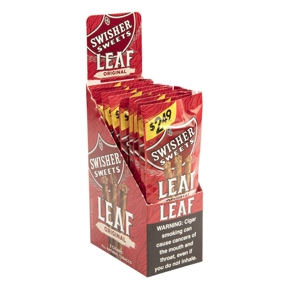Swisher Sweets | Leaf Original 3Pk 4 | 10 Packs of 3 (30 total)