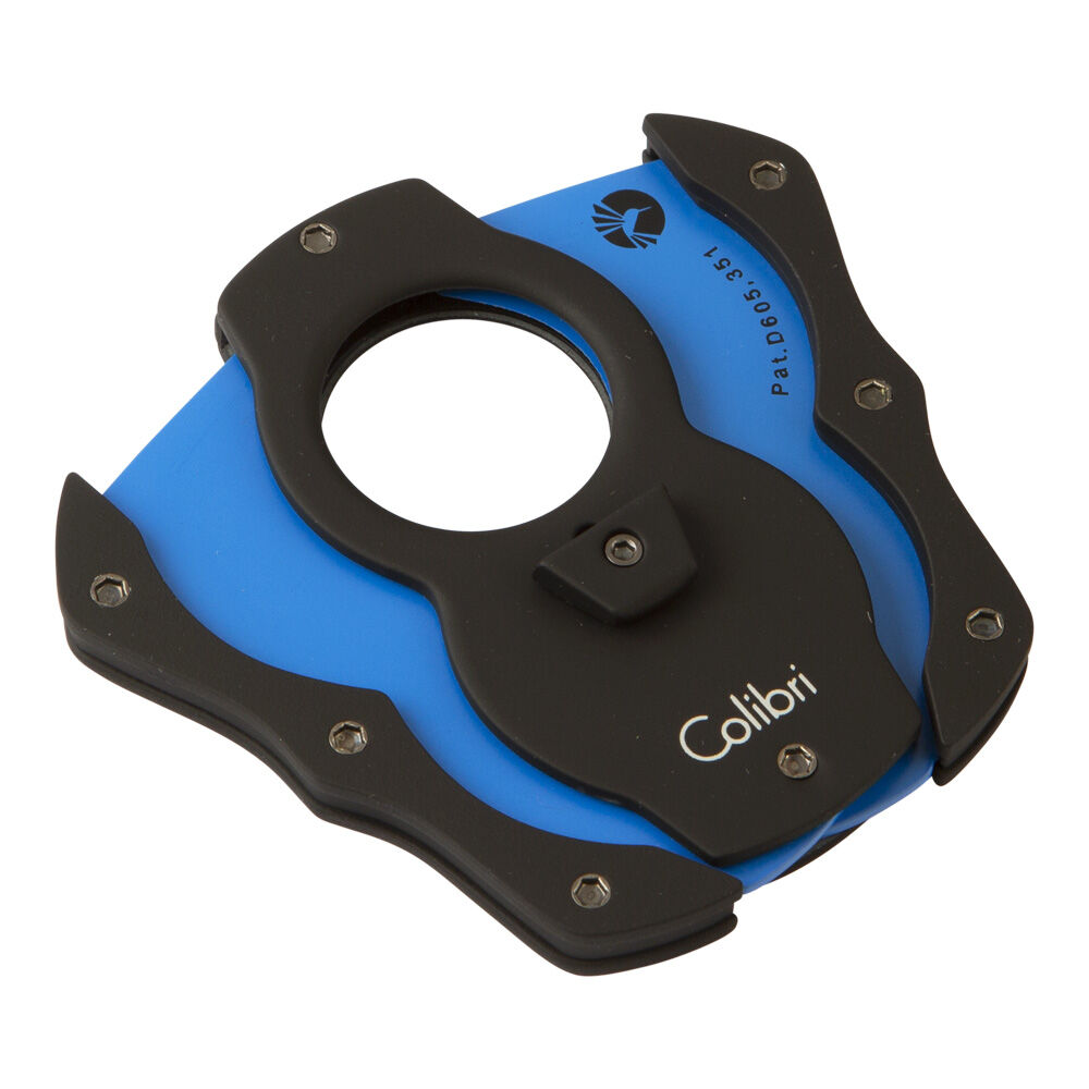Colibri Cigar Cutters | Double Guillotine With Blue Color Coated Blades | Default