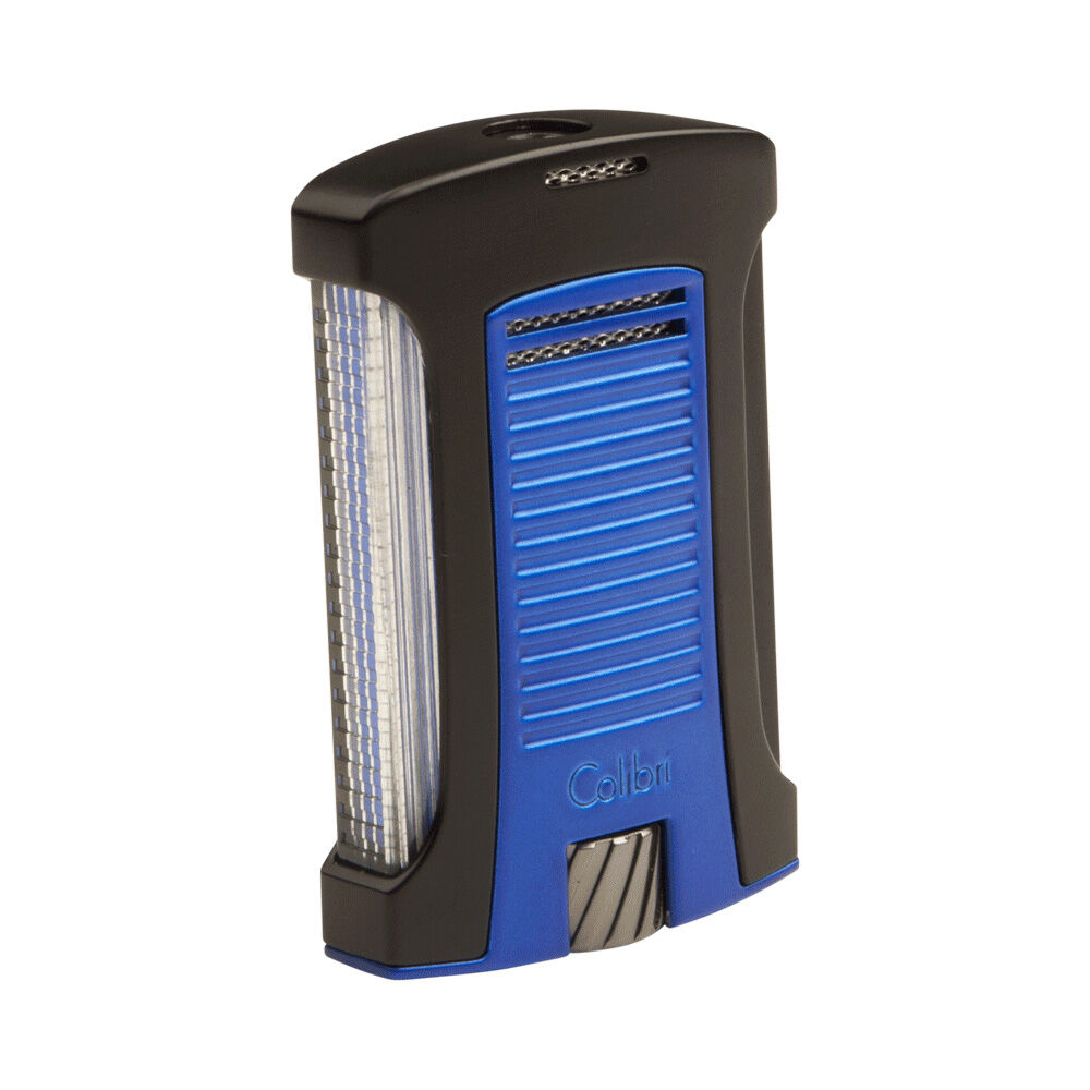 Colibri Cigar Lighters | Daytona Black & Blue | Default