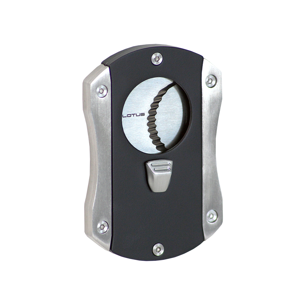 Lotus Cigar Cutters | Deception Black Matte & Chrome | Default