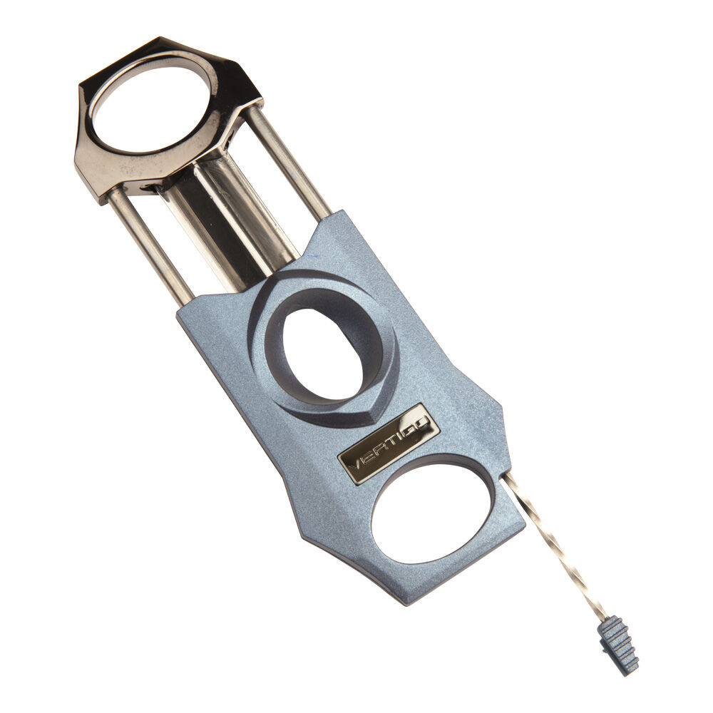 Vertigo Cigar Cutters | Vertigo Marlin V-Cutter Blue | Default