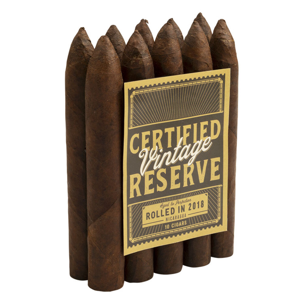 Certified Vintage Nicaraguan Reserve 2018 | Habano Torpedo | Bundle of 10