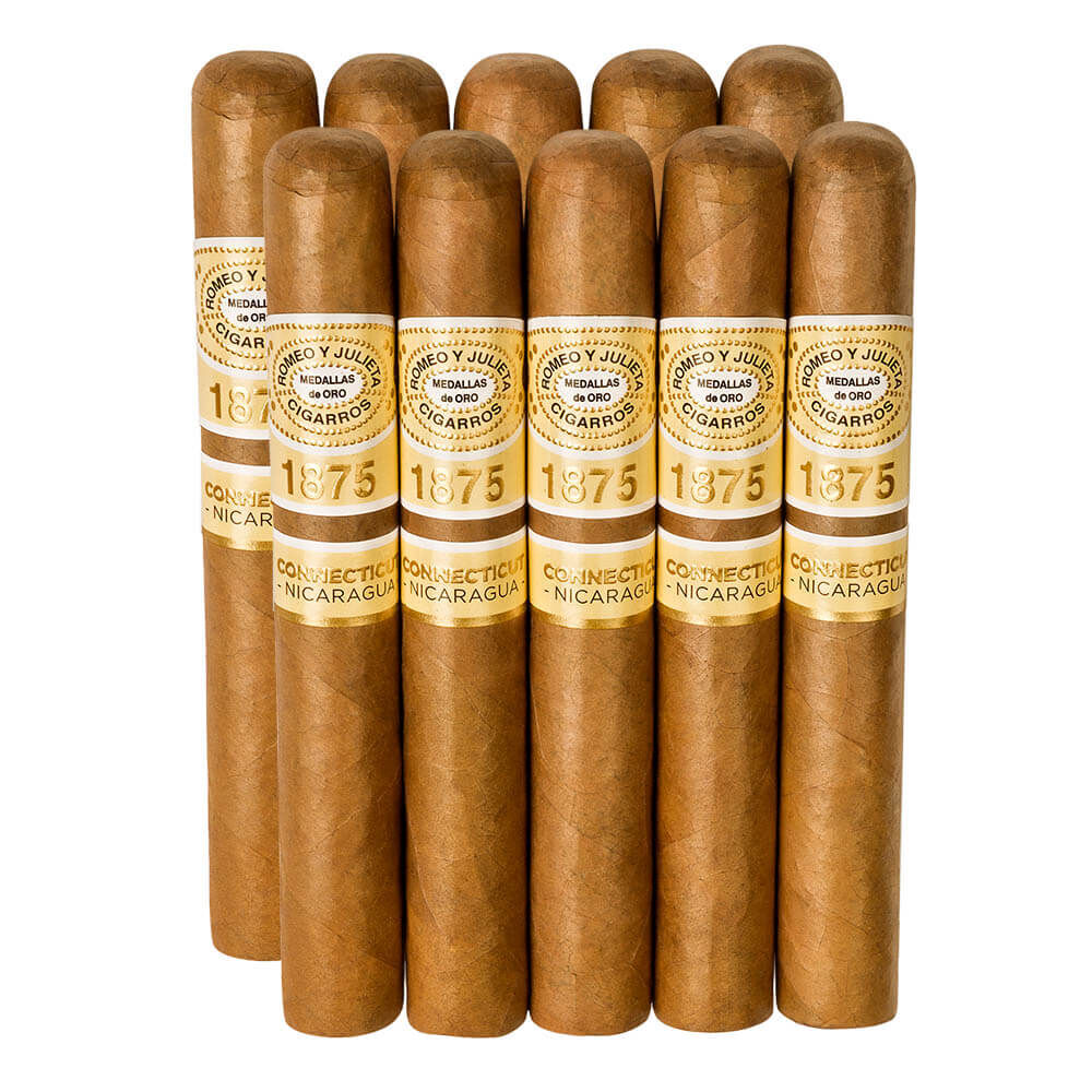 Cigar Samplers | Romeo y Julieta 1875 Toro Connecticut Nicaragua | Pack of 10