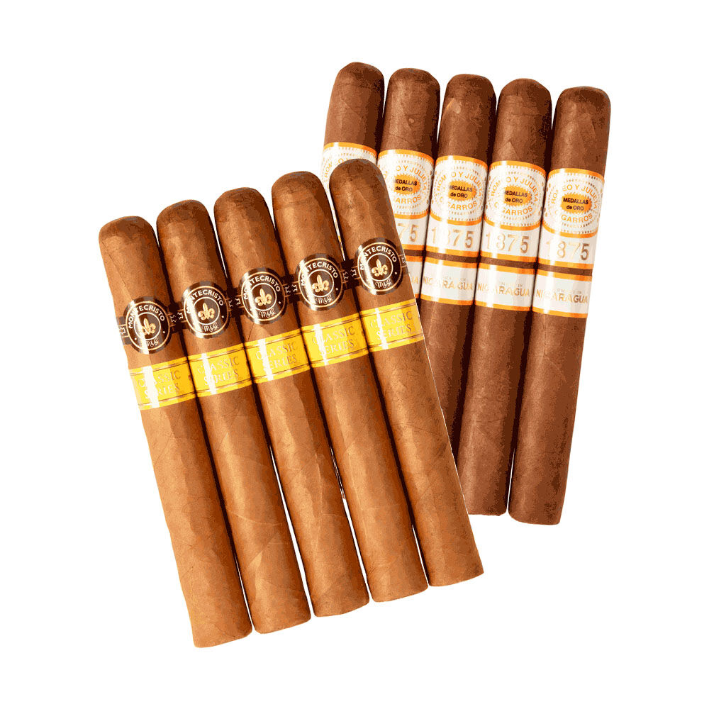 Cigar Samplers | Montecristo Romeo 10-Pack | Pack of 10