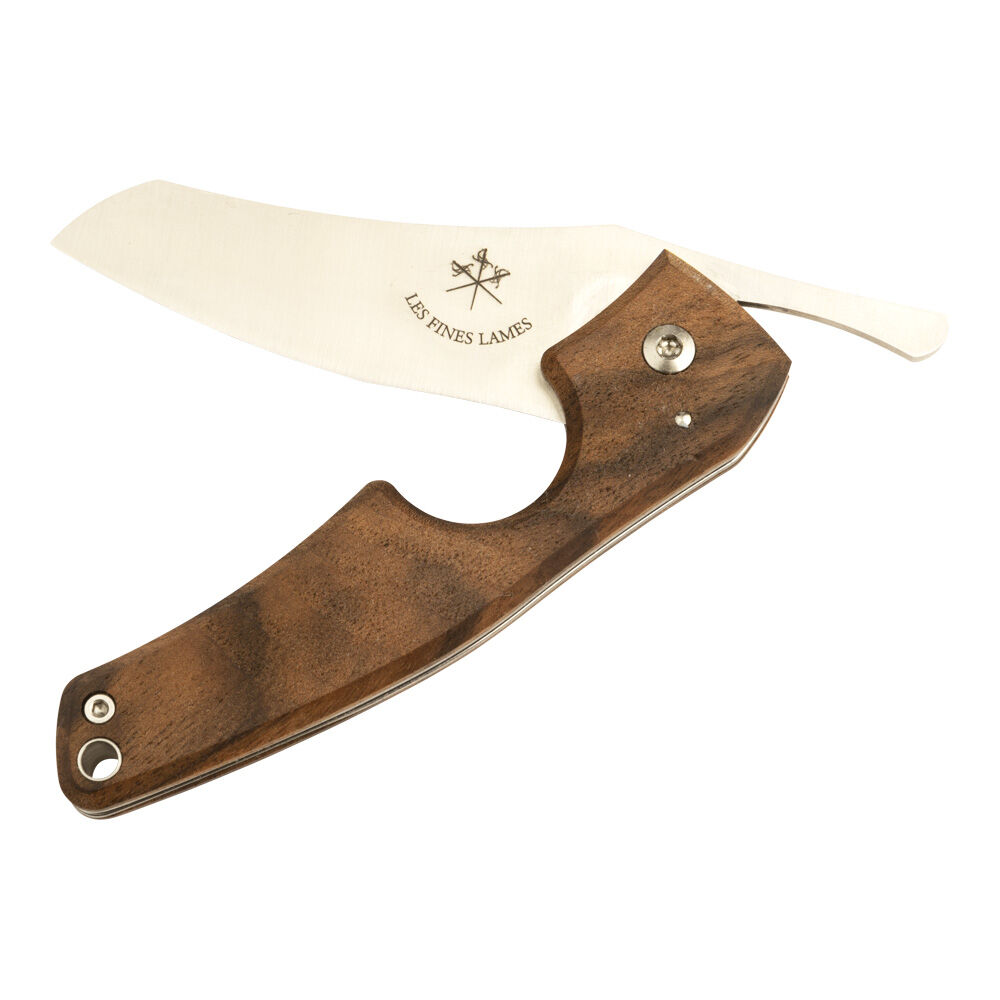 Les Fine Lames | Gunstock Walnut Petit Cigar Knife | Default