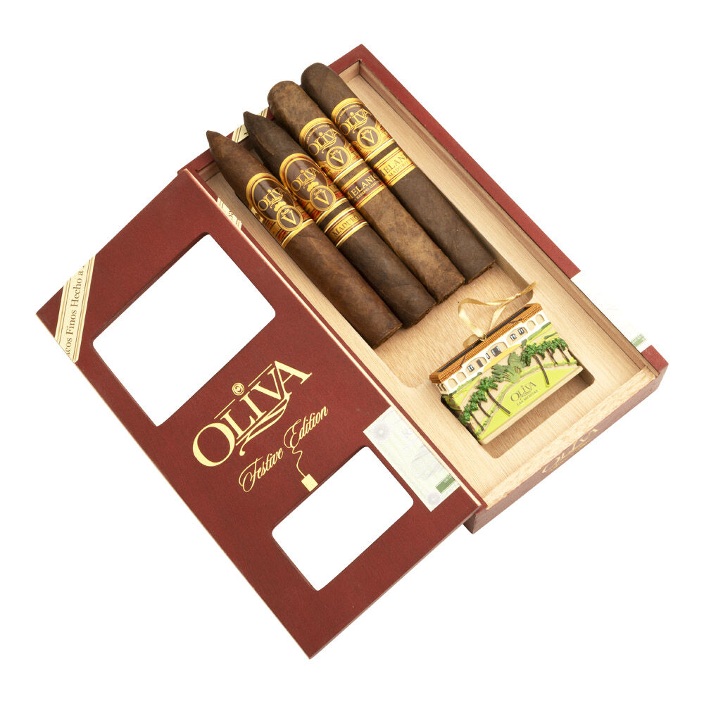 Cigar Samplers | 2025 Oliva Limited Festive Edition | 4ct + Ornament, photo 2