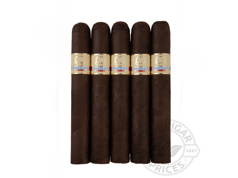 Insidious Maduro 64 X 7 By Asylum - 5 Cigars