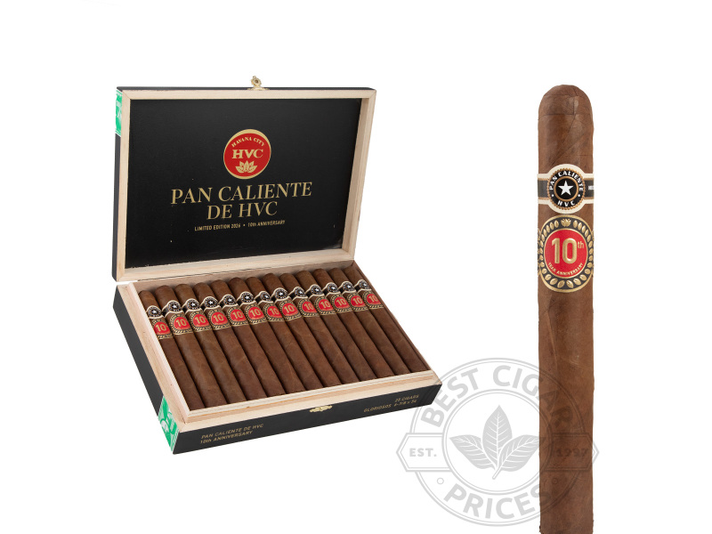 Hvc Pan Caliente 10th Anniversary Limited Edition Cigars - 25 Cigars