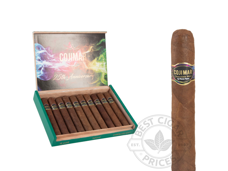 Cojimar 25th Anniversary Chocolate Mint Cigars - 10 Cigars