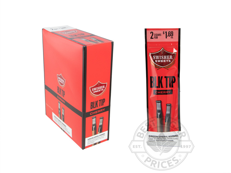 Swisher Sweets Blk Cherry 2 For $1.69 - Carton - 30 Total Cigars