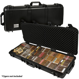 Yosemite 500-Capacity Cigar Humidor Travel Case Humidors