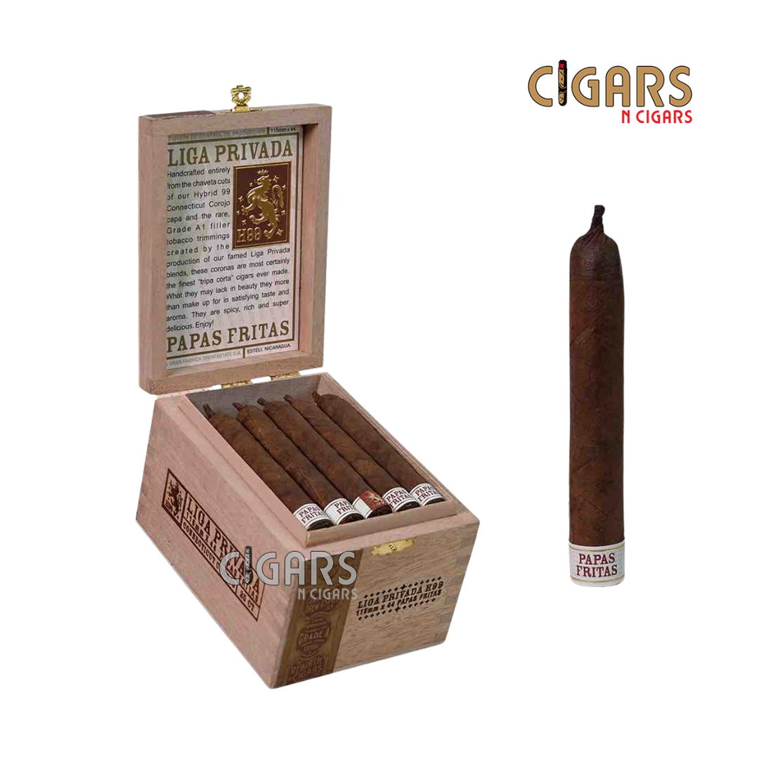 Liga Privada H99 Connecticut Corojo Papas Fritas Box of 25