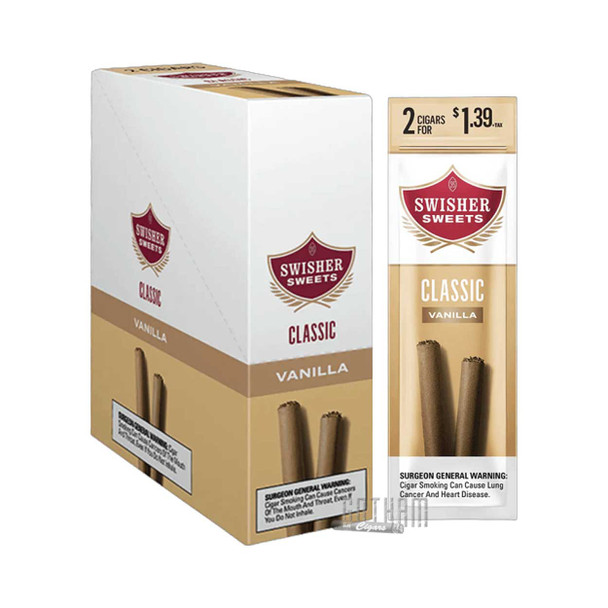 Swisher Sweets Cigarillos Vanilla - Pack of 60