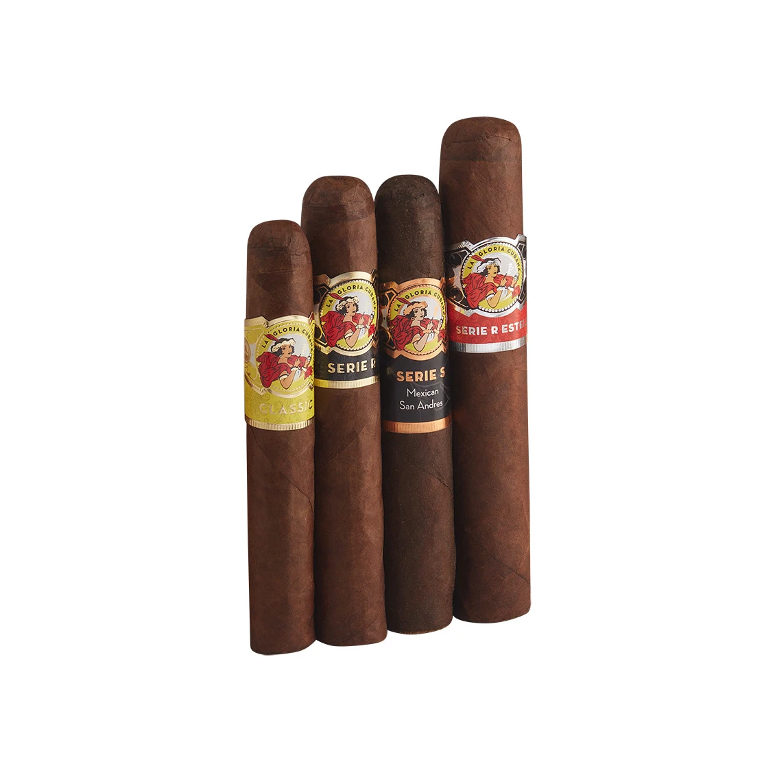 La Gloria Cubana 4 Pack Sampler Varies | Varies | Sampler of 4