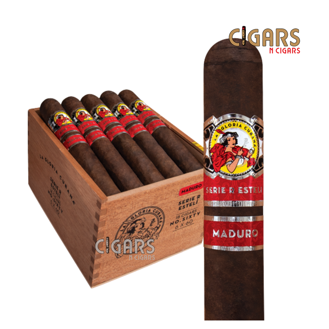 La Gloria Cubana Serie R Esteli Maduro No. 60 Box of 18