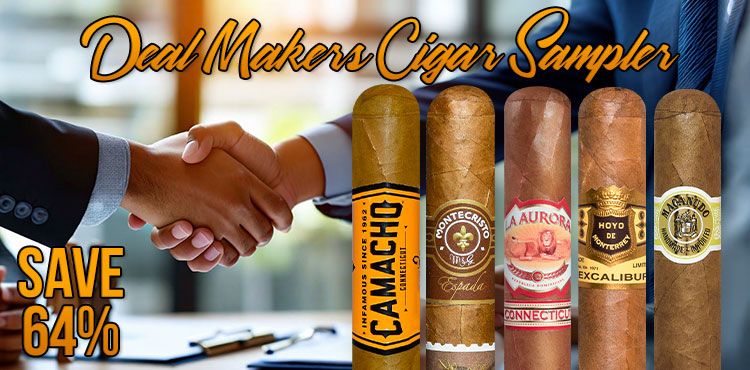Deal Makers Cigar Sampler - Pack of 5