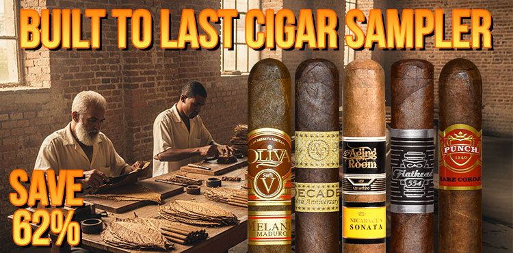 Built to Last Cigar Sampler - Pack of 5
