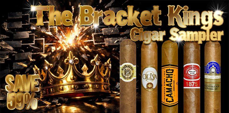 Bracket Kings Cigar Sampler - Pack of 5