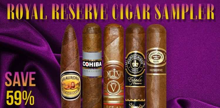 Royal Reserve Cigar Sampler - Pack of 10