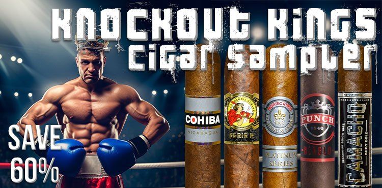 Knockout Kings Cigar Sampler - Pack of 5
