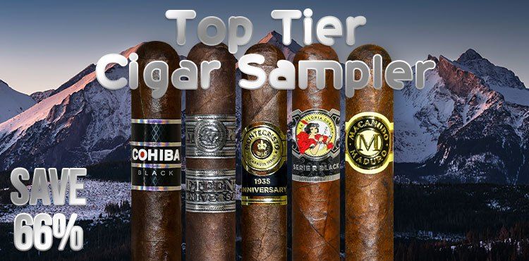Top Tier Cigar Sampler - Pack of 5