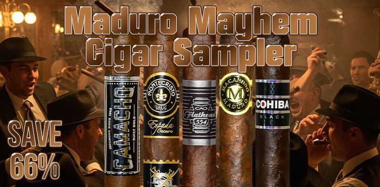 Maduro Mayhem Cigar Sampler - Pack of 5