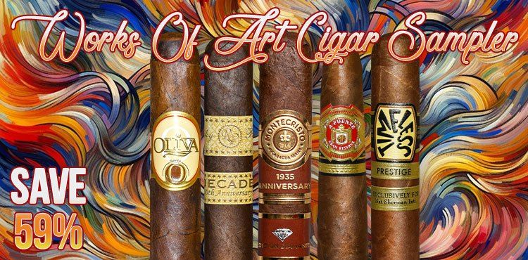 Works Of Art Cigar Sampler - Pack of 5