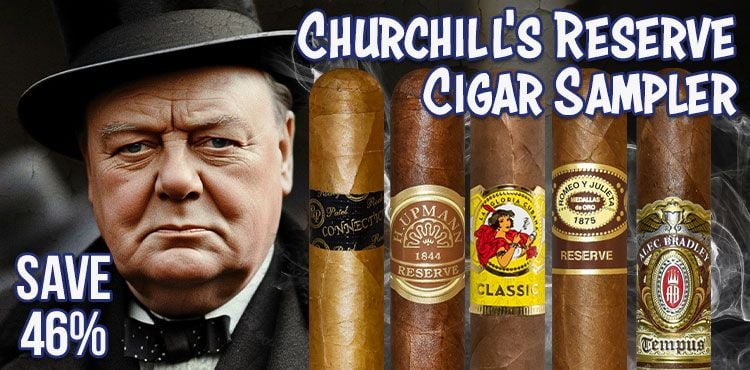 Churchill's Reserve Cigar Sampler - Pack of 50