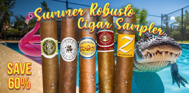 Summer Robusto Cigar Sampler - Pack of 5