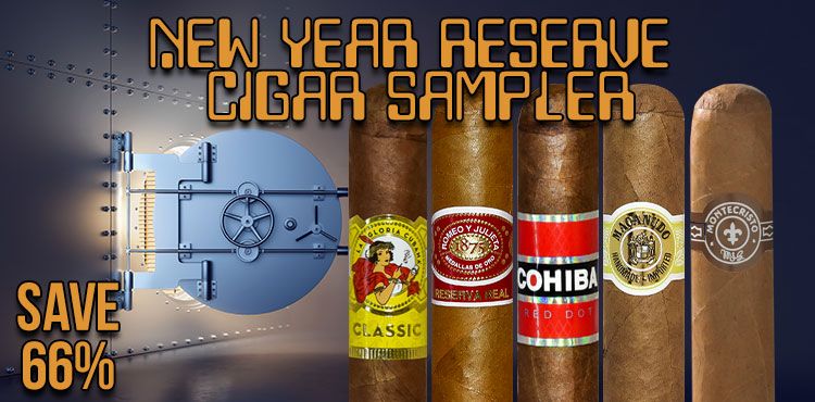 New Year Reserve Cigar Sampler - Pack of 10