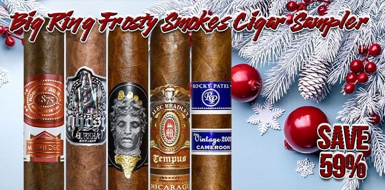 Big Ring Frosty Smokes Cigar Samplers - Pack of 20