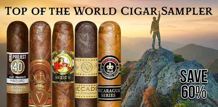 Top Of The World Cigar Sampler - Pack of 50