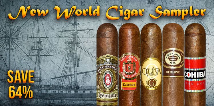 New World Cigar Sampler - Pack of 20