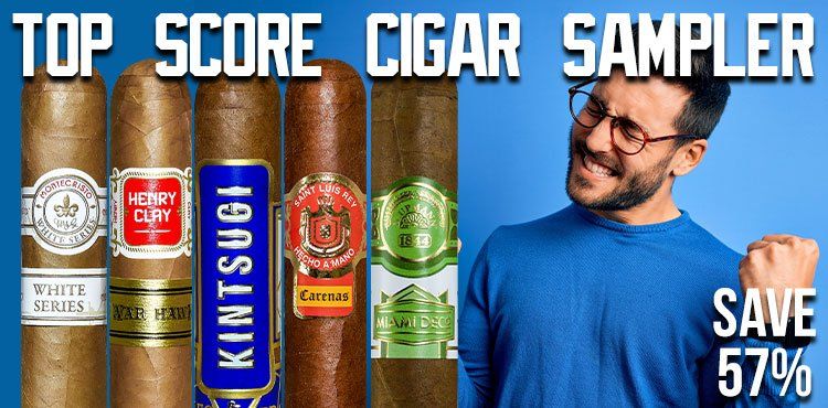 Top Score Cigar Sampler - Pack of 20