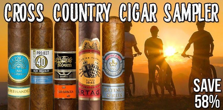 Cross Country Cigar Sampler - Pack of 5