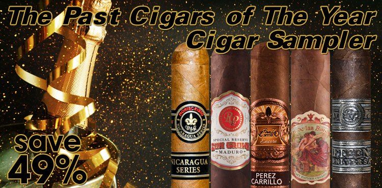 The Past Cigars of The Year Cigar Sampler - Pack of 5