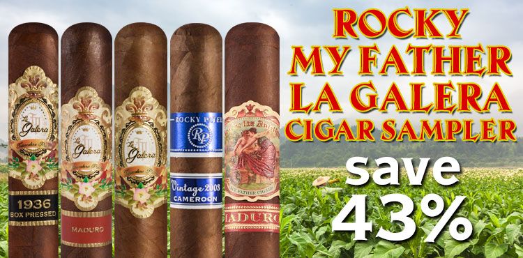 Rocky My Father La Galera Cigar Sampler - Pack of 5