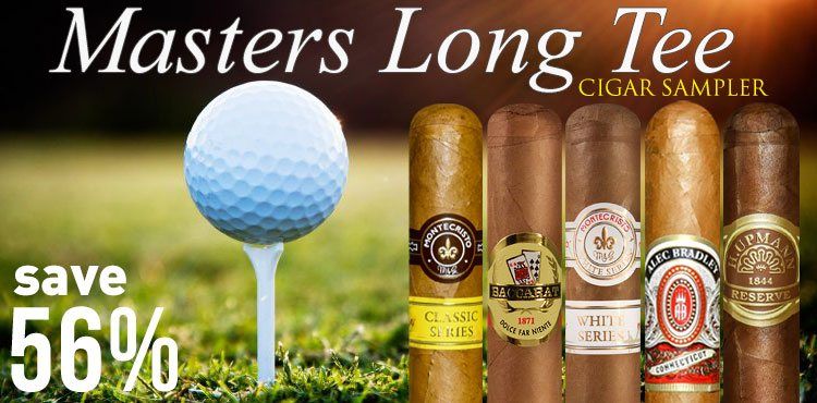 Masters Long Tee Cigar Sampler - Pack of 5