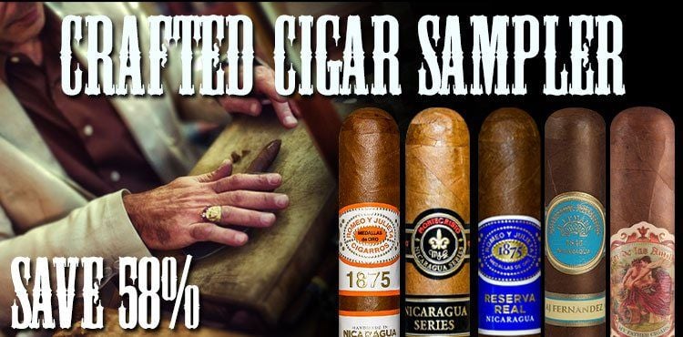 Crafted Cigar Sampler - Pack of 5
