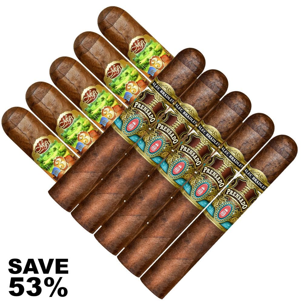 Double Stack Oliva Master Blends VS Alec Bradley Prensado - Pack of 10