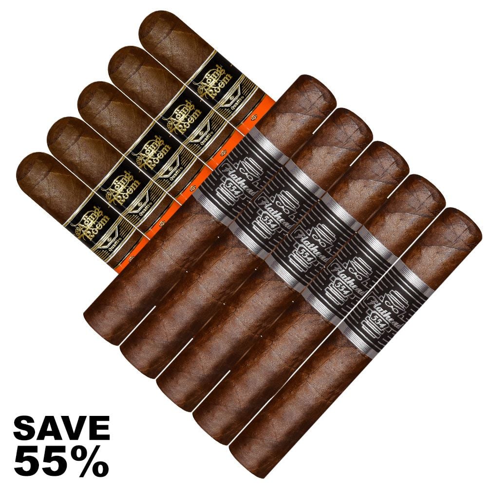 Double Stack Aging Room Quattro Nicaragua VS CAO Flathead - Pack of 10
