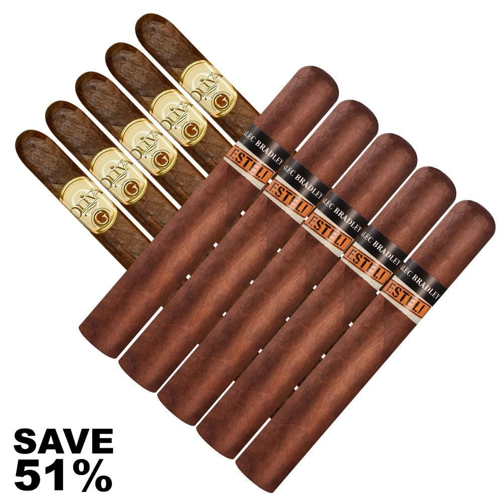 Double Stack Oliva Serie G Maduro VS Alec Black Market Esteli Churchill - Pack of 10