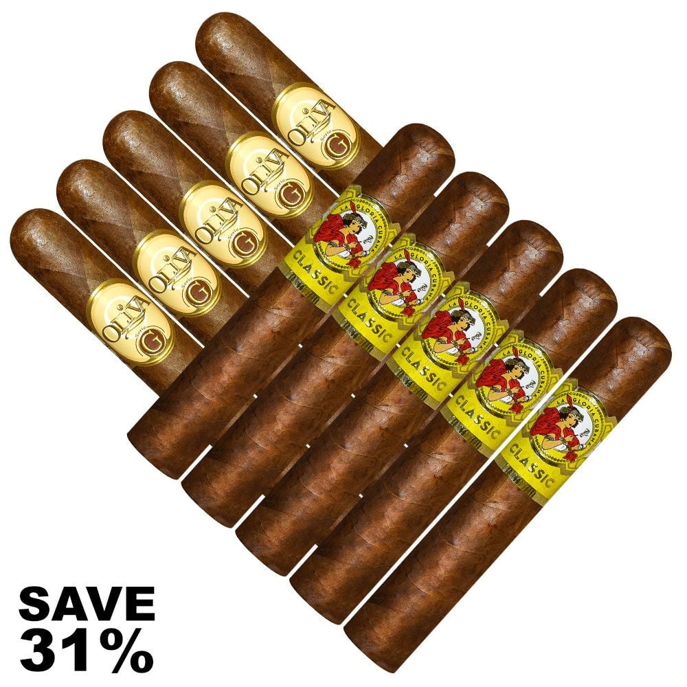 Double Stack La Gloria VS Oliva Serie G Churchill - Pack of 10